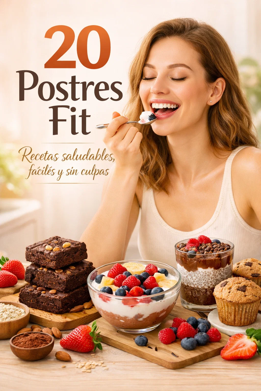 20 RECETAS DE POSTRES FIT